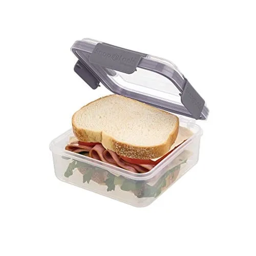 SnapLock by Progressive SNL GY SnapLock by Progressive Sandwich Container, , Gray