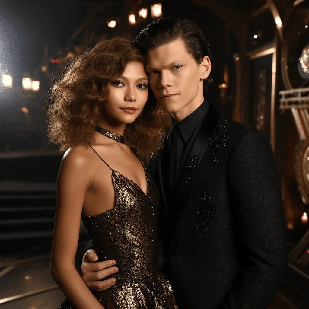 Zendaya and Tom Holland