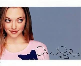AMANDA SEYFRIED Mean Girls xFemale Celebrity Photo Signed In Person