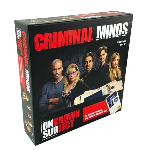 Criminal Minds Unknown Subject Unsub Fast Paced Social Deduction Game Play as Characters from The Hit Show Ages + Players