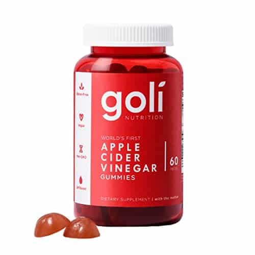 Goli Apple Cider Vinegar Gummy Vitamins Count Vitamin B, Gelatin Free, Gluten Free, Vegan & Non GMO