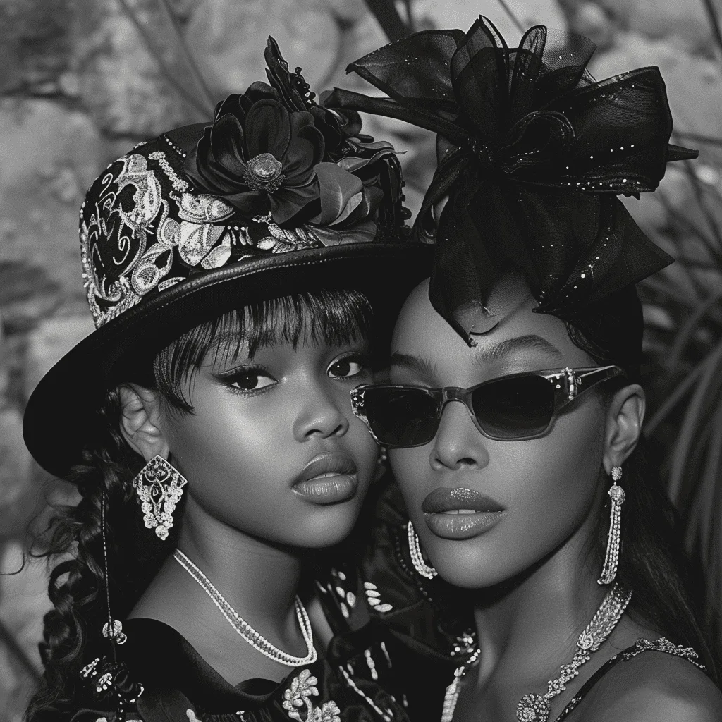 Naomi Campbell and Daughter