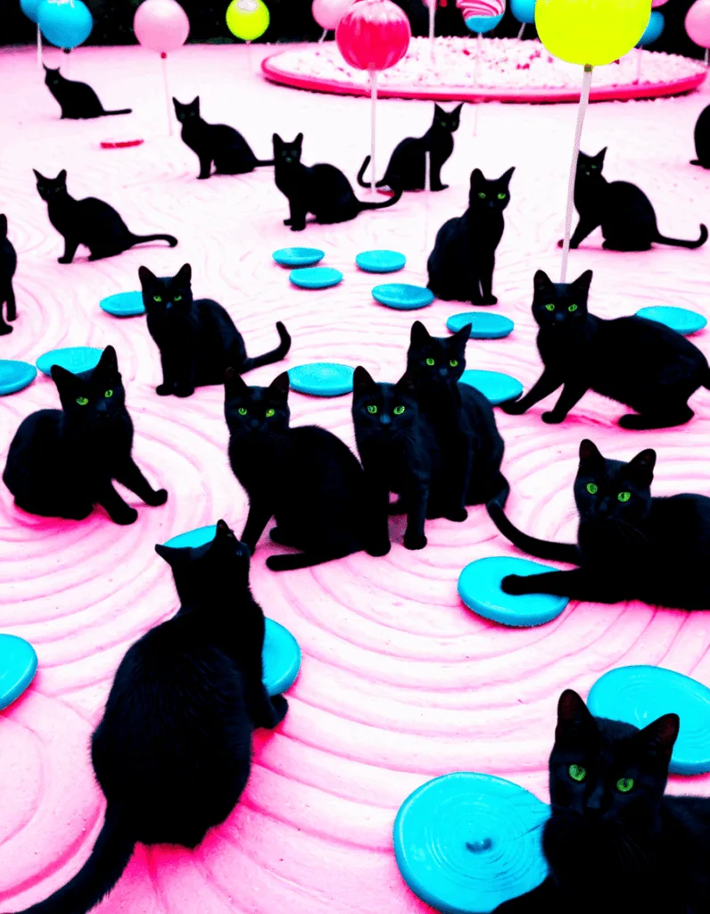 Salty Licorice Cats