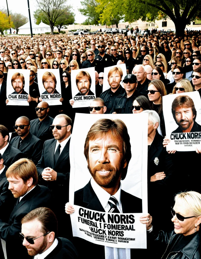 Chuck Norris Funeral