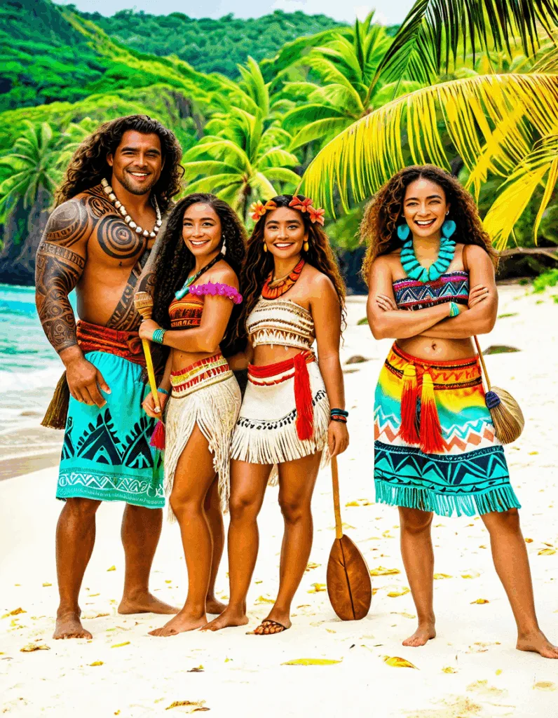 Cast of Moana