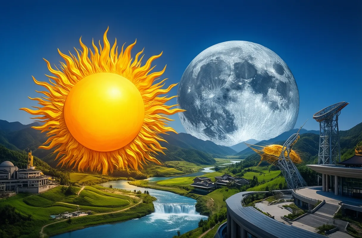 Sun and Moon Motifs